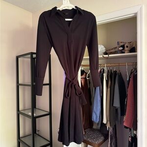 Club Monaco black long sleeve dress xs